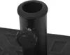 vidaXL Stojan na slnečník Square Black 12 kg Náhľad obrázku produktu 6