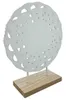 Ornament mit Sockel Aufsteller Holzbild Schabby Vintage Produktbild-Vorschau 7