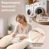 Poduszka ELONEO dla osób śpiących na boku z poszewką, Podgląd zdjęcia produktu 5