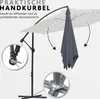 Jopassy parasol z oświetleniem LED parasol wspornikowy - Podgląd zdjęcia produktu 3