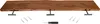 Wandregal Akazienholz nussbaum massiv 130x20 cm Holzregal Produktbild-Vorschau 5