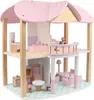 Aga4Kids Geräumiges, zweistöckiges und elegantes Puppenhaus Produktbild-Vorschau 1
