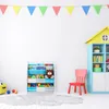 Relaxdays Kinderregal, Motiv, 6 Boxen, 2 Fächer, Spielzeug Produktbild-Vorschau 5