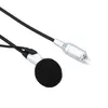 A close-up shot of a motorcycle helmet communication system, including a microphone with a foam cover and a separate earpiece unit. Náhled obrázku produktu