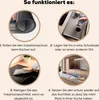 KitchenYeah© Herdabdeckplatte Fischerboot auf dem See in Produktbild-Vorschau 7