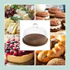 Relaxdays Tortenplatte, Glasdeckel, Kuchenplatte, hält Produktbild-Vorschau 3