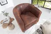 riess-ambiente Design Lounge Sessel HEMINGWAY whisky braun Produktbild-Vorschau 3