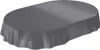 Tischdecke Wachstuch PVC abwaschbar Einfarbig Anthrazit Produktbild-Vorschau 1