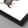 Gerahmtes Poster - Schwarzer Rahmen - Kind Hund Bild - Produktbild-Vorschau 2