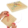 Geoboard geoplan drewniana uk³adanka tworzenie kszta³tów z Náhľad obrázku produktu 12