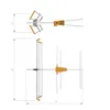 Televes 106601, Venkovní, Oranžová, 174 - 230 MHz, 9 dB, 15 Náhled obrázku produktu 3