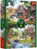 Trefl TREFL Puzzle set Idyllic life, 2x500 pcs Voir les images du produit 1