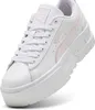 A white Puma sneaker with pink accents and a thick white sole, shown from a three-quarter angle against a white background. Produktbild-Vorschau