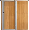 vidaXL Capanno per attrezzi Marrone 180,5x97x209,5 cm Anteprima dell’immagine prodotto 3