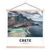 MuchoWow® Textilposter Kreta - Griechenland - Berge 60x60 Produktbild-Vorschau 1