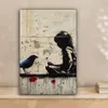 Nástenná dekorácia 20x30 cm - Banksy - Girl - Street Art - Náhľad obrázku produktu 2
