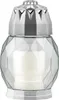 Bolsius Glass 18cm depozyt 80g 24h. Diamentowe srebro Podgląd zdjęcia produktu 2