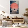 Bild auf Leinwand - Leinwandbild - Einteilig - Westen Sonne Produktbild-Vorschau 7