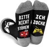 Gaming Socken lustige Geschenkidee Bitte Nicht Stören Ich Produktbild-Vorschau 1