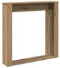 vidaXL Krbová obestavba Artisan dub 100x20x100 cm materiál Náhled obrázku produktu 6