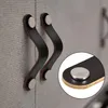 Ledergriff 10 Stück, Schwarz, 14 x 2,5 cm, Für Küchen- Und Produktbild-Vorschau 5