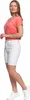 Frauen Kurze Shorts Vor Dem Knie Weissen Denim Bequemen Produktbild-Vorschau 5