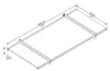 Palram - Canopia Vordach Nancy 2050 Anthrazit 94x206x14 cm Produktbild-Vorschau 7