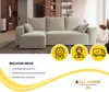 4ALLHOME Ecksofa mit Schlaffunktion TOBI, Couch, Sofa mit Produktbild-Vorschau 7