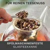 Creano Teekanne aus Glas 1,2l - Glasteekanne mit Glas-Sieb Produktbild-Vorschau 4
