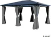 Alu-Pavillon PREMIUM 3,6x4,8 m grau Produktbild-Vorschau 8