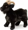 Kuscheltier Bergziege schwarz stehend 29 cm Plüschziege Produktbild-Vorschau 3