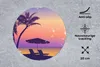 MuchoWow® Mauspad Mousepad Strandkorb - Sonnenschirm - Produktbild-Vorschau 2