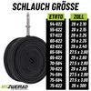 2x Schwalbe Schlauch SV 19F 40 mm  für 29" (54/75-622) Produktbild-Vorschau 2