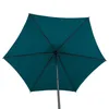 Gerader runder sonnenschirm "soya" blau ente d2,7m aus Produktbild-Vorschau 4