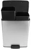 Odpadkový koš Curver Deco Bin Duo 26 l + 26 l stříbrný Voir les images du produit 12