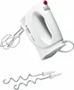 A white Bosch hand mixer with its beaters shown separately. Produktbild-Vorschau