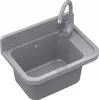Granitan – umývadlo – odkvapová miska – 50 × 34 cm – šedá – Náhľad obrázku produktu 1