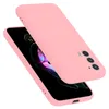 A pink phone case is shown on top of a smartphone. Náhľad obrázku produktu
