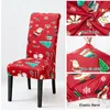 Weihnachtsstuhlabdeckung 6 STÜCKE Weihnachten Stuhlbezug Produktbild-Vorschau 5