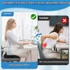 Orthopädisches Sitzkissen, Ergonomisches Kissen, Keilkissen Produktbild-Vorschau 4