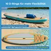Stand Up Paddle Board 320x84x15 cm, MB. bis 160 kg, extra Produktbild-Vorschau 8