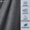 VOUNOT® Plotová clona 1,8 × 20 m, stínicí síť z HDPE 230 Náhled obrázku produktu 4