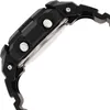 A close-up side view of a black digital watch. Produktbild-Vorschau