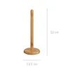 Bambusový stojan na papierové uteráky, 32 cm Náhľad obrázku produktu 2