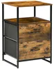 Wohnzimmerschrank mit 2 Stoffschubladen, Beistellschrank Produktbild-Vorschau 2