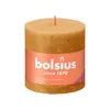 Bolsius Rustik Bougie ronde nid d'abeille jaune 100/100mm Voir les images du produit 3