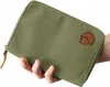 A hand holding a green passport wallet. Podgląd zdjęcia produktu