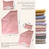 Biancheria letto bambini in mussola 100x135 cm Rosa antico Anteprima dell’immagine prodotto 4