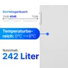 Bomann Vollraumkühlschrank VS 7316 weiß 56cm Produktbild-Vorschau 6