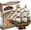 CubicFun HMS Victory 3D puzzle 189 ks Náhľad obrázku produktu 6